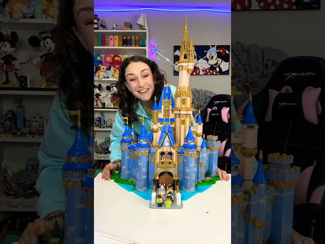 BUILDING THE LEGO DISNEY CASTLE! 