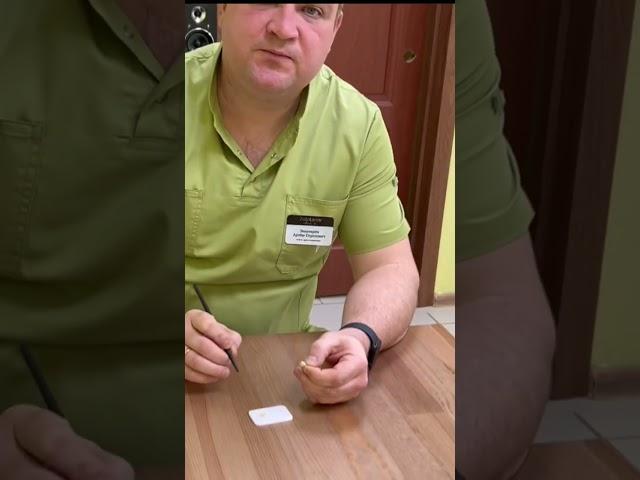 Готовим реставрацию к установке в клинике Золотарёва