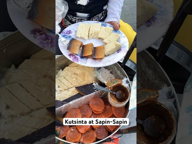 Kutsinta at Sapin-Sapin (Filipino Food) #angsarap  #pinoyfood  #filipinofood  #shortvideo #shorts