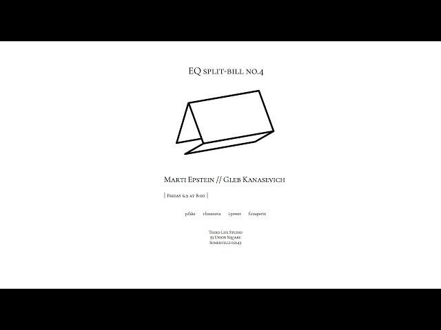 EQ 6.6 // Gleb Kanasevich - Marti Epstein