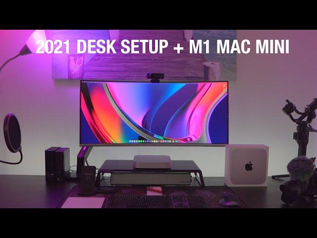 My 2021 Desk Setup - M1 Mac Mini