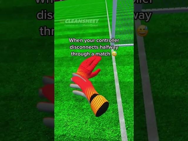 #vr #goalkeeper #cleansheetvr #soccer