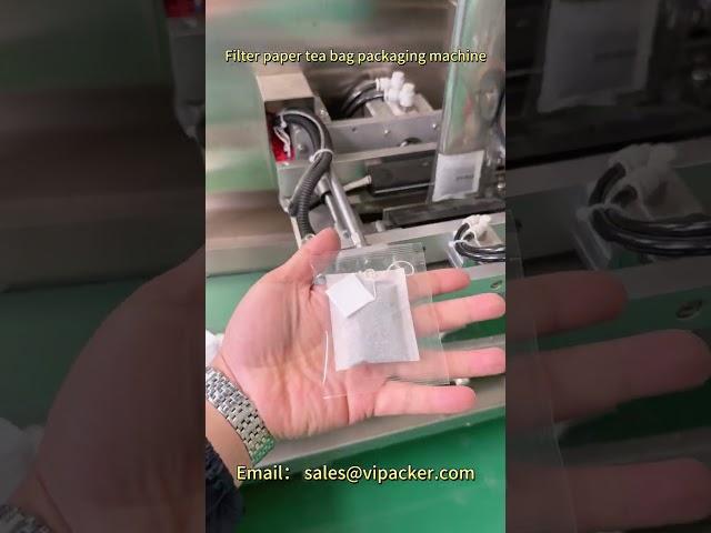 Dip Tea Bag Packing Machine Filter Paper Tea Bag Packaging Machine