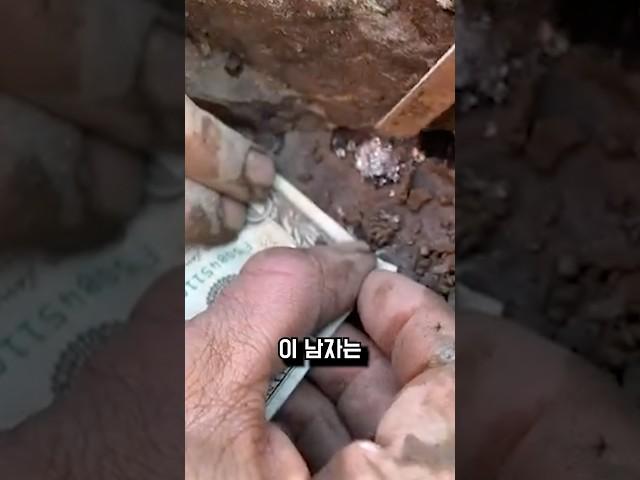 손으로 캐내는 다이아몬드의 놀라운 가치