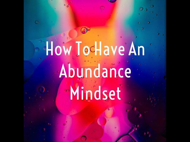 2 Simple Rules Kid Reveals To Have An Abundance Mindset