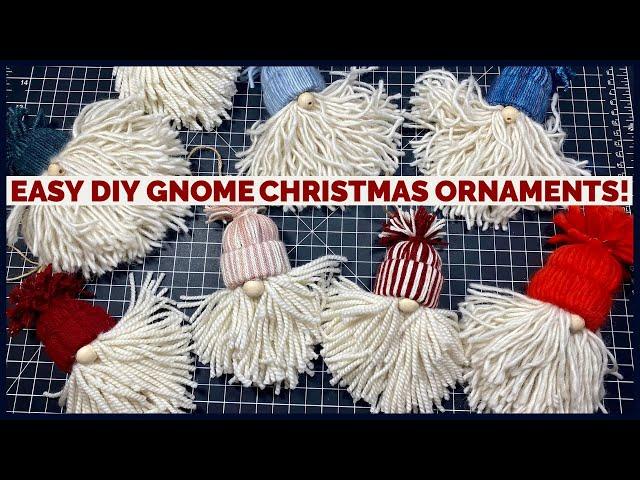 DIY Gnome Christmas Ornaments!