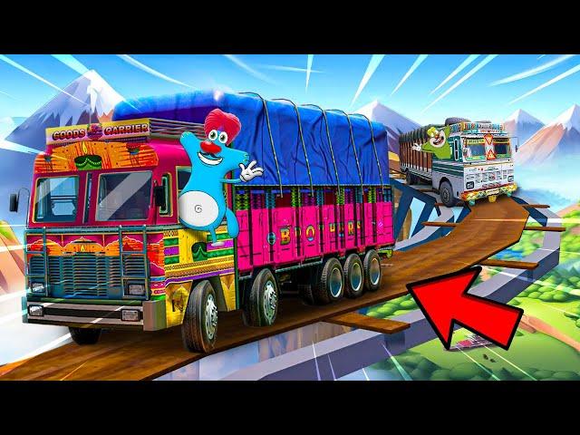 Roblox Oggy Become Truck Driver With Jack In Truck Driving Simulator