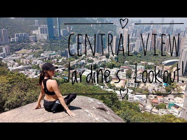 Amazing City View Through Jardine's Lookout/ Hong-Kong  Island