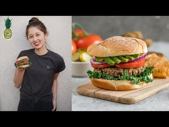 Healthy Black Bean Burger Recipe + Cookbook Giveaway! #SSVHealthy2018