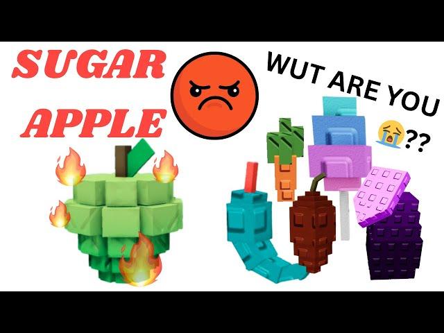 ALL Crops Meet SUGAR APPLE(Grow a Garden Meme)
