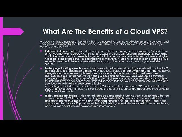 Cloud VPS Hosting: All You Need To Know