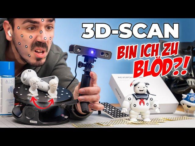 3D SCANNER für 3D Drucker: Teile simpel KLONEN? | Revopoint MINI