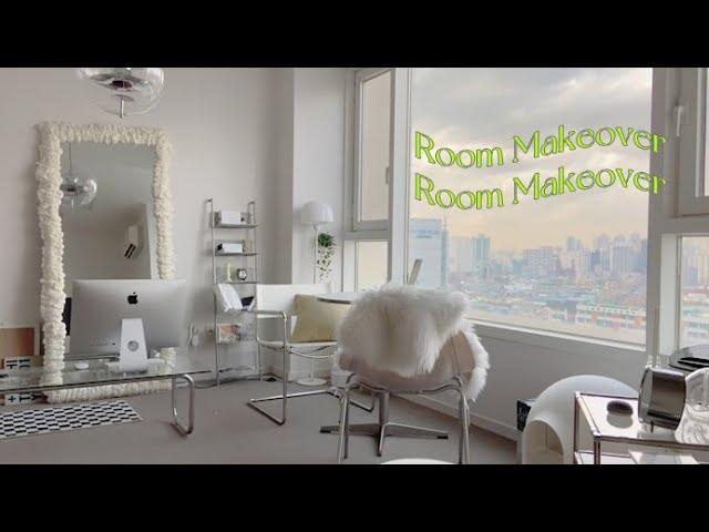 [Eng/Room Makeover] 타일카페트로 스튜디오같은 자취방 인테리어 꾸미기 (룸데코, 방구조 바꾸기, 룸투어)ㅣ 원룸 인테리어ㅣ셀프인테리어