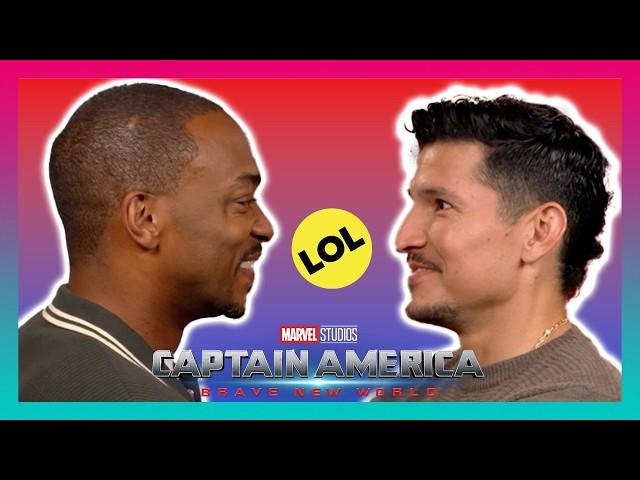 Anthony Mackie and Danny Ramirez Face Off In An INTENSE Game Challenge