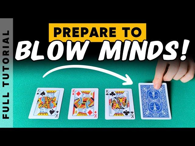 Cards Reunited: Incredible Self-Working Card Trick Tutorial!