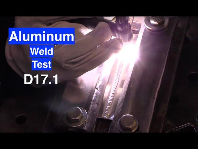 Big Tip for Passing 1G Aerospace Aluminum Welding Test