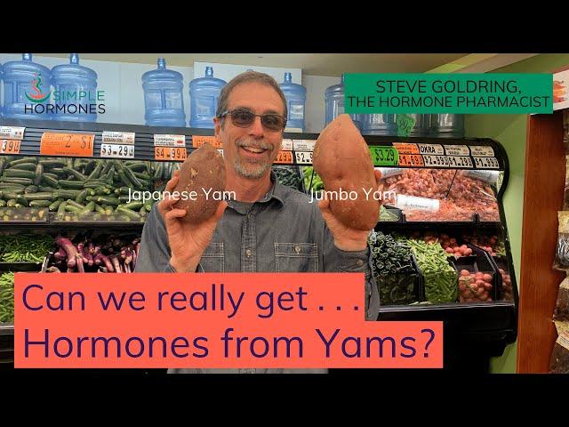 Bioidentical Progesterone from Yams | Where does Progesterone come from?