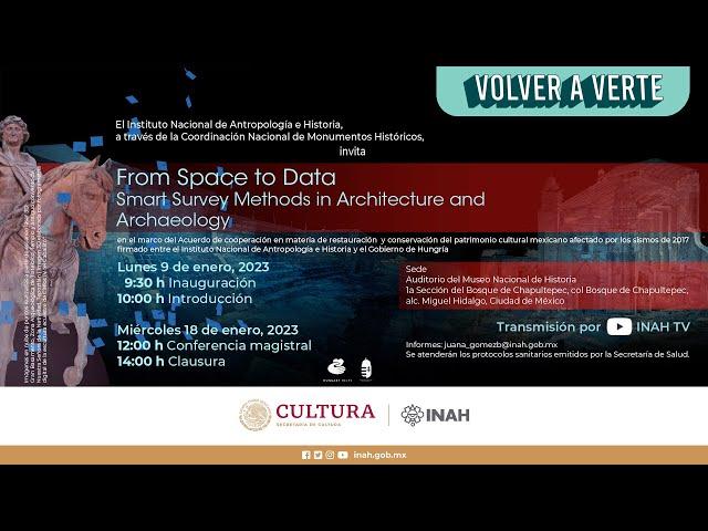 From Space to Data: Smart Survey Methods in Architecture and Archaeology. Clausura