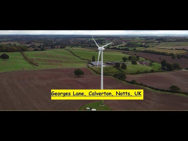 DJI Mavic Mini Georges Lane, Calverton, Notts, UK