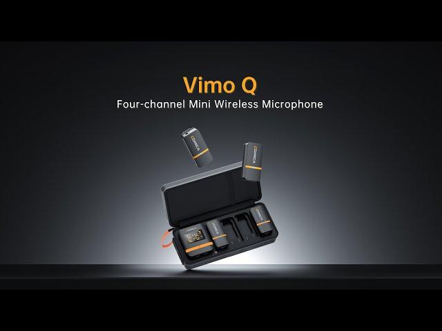 【 Introducing 】Comica Vimo Q Four-channel Mini Wireless Microphone