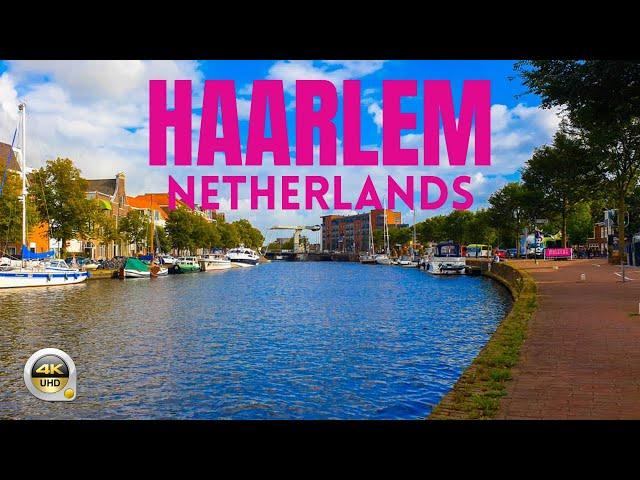 Haarlem, Netherlands  4K [ August 2021] | Walking Tour Haarlem  The Netherlands