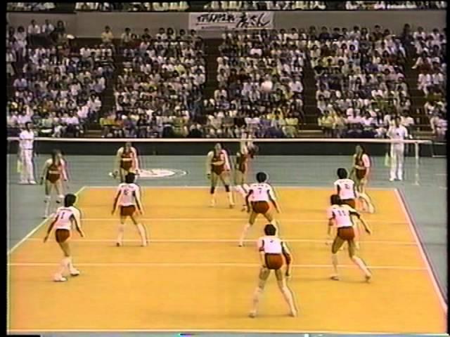 日ソ対抗８８年オリンピック直前　JPN x USSR friendship match 88 pre OLYMPICS :Volleyball