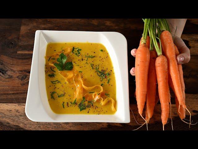  Homemade healthy carrot soup without chemicals: This is the best way to prepare it!