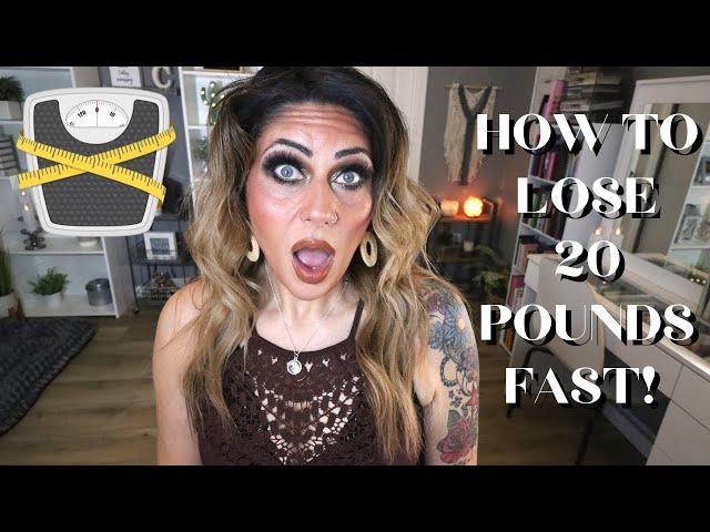 HOW TO LOSE 20 POUNDS FAST!!! - WEIGHT LOSS TIPS - HOW TO LOSE WEIGHT!!