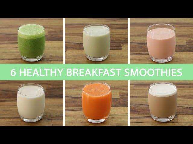 6 Easy Healthy Shakes & Smoothies