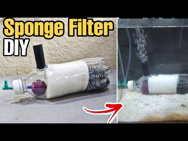 DIY Fish Tank Filter / How to make Aquarium Filter at Home (Low Cost)