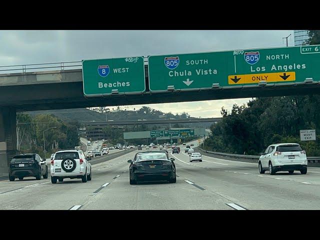  Driving Into San Diego, California 