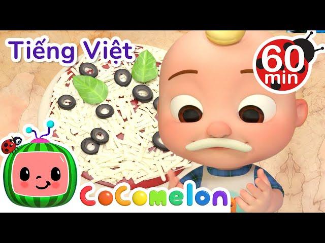 Bafi hát chiếc bánh Pizza | Nhạc thiếu nhi vui nhộn | CoComelon việt - Karaoke dành cho trẻ em