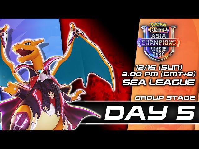 Pokémon UNITE Asia Champions League 2025 Southeast Asia League Day 5