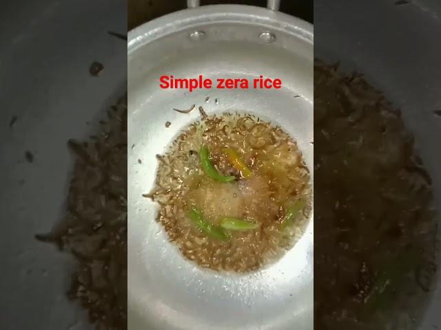 simple zera Rice