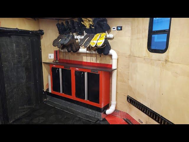Boot and Glove Dryer in an Enclosed Trailer, Motorhome, Van - Custom Adapter