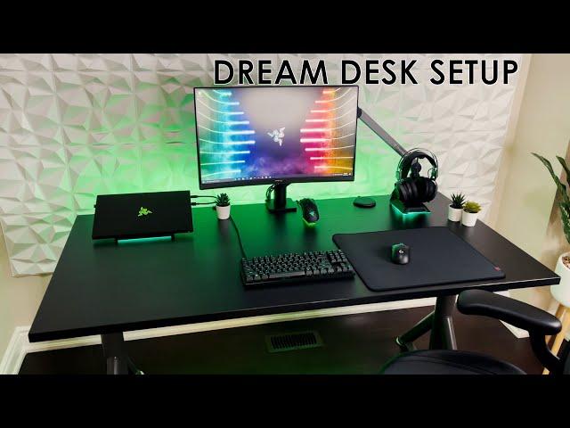 My Desk Setup Tour - Gaming & Working From Home Setup