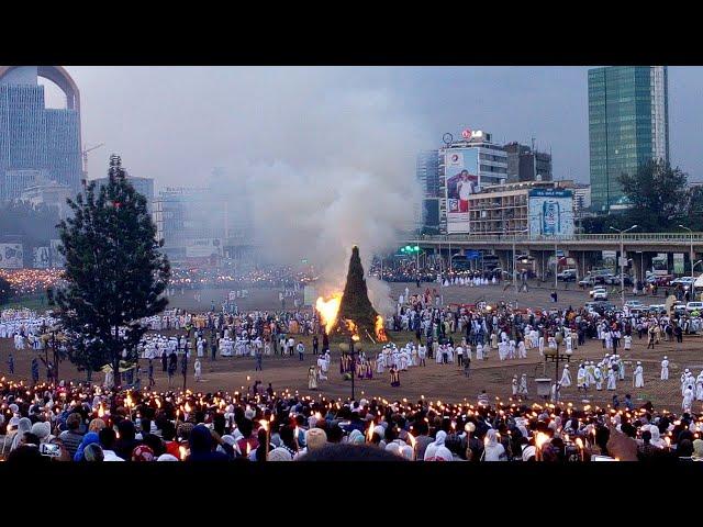 Meskel Celebration 2017 E.C ,  Addis Ababa walking Tour 2024 , Ethiopia