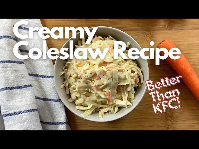 Traditional Coleslaw Recipe | Coleslaw Recipe KFC | Easy Coleslaw Recipe | Vegan Coleslaw Recipe