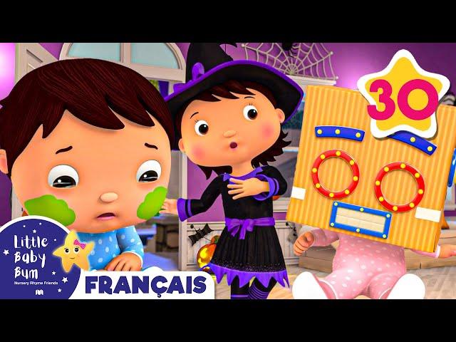 Les costumes d'Halloween et le bobo | Comptines et Chansons pour Bébés | Little Baby Bum en Français