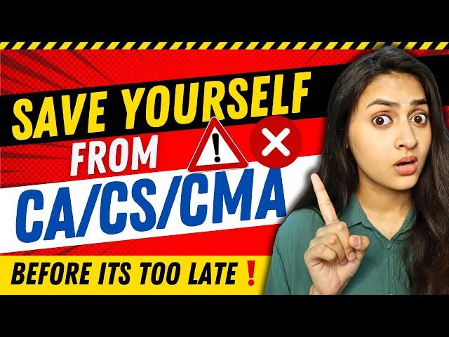 Avoid CA CS CMA or Regret Later ️ | @azfarKhan