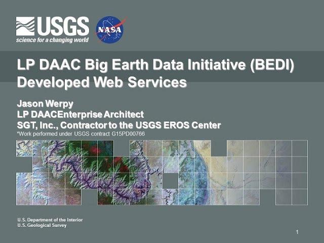 Earthdata Webinar: Discover NASA Land Processes Data with Web Services