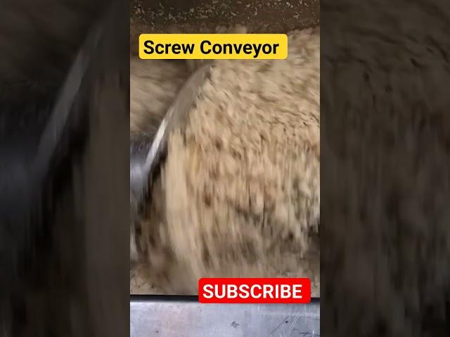 Design of screw conveyor | working of screw conveyor | Auger | Working principle of screw conveyor