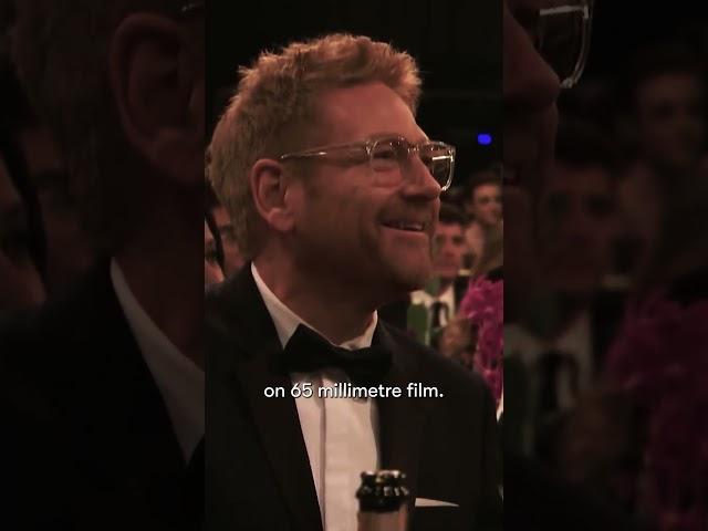 Christopher Nolan lovingly roasting Kenneth Branagh! #ChristopherNolan #Oppenheimer