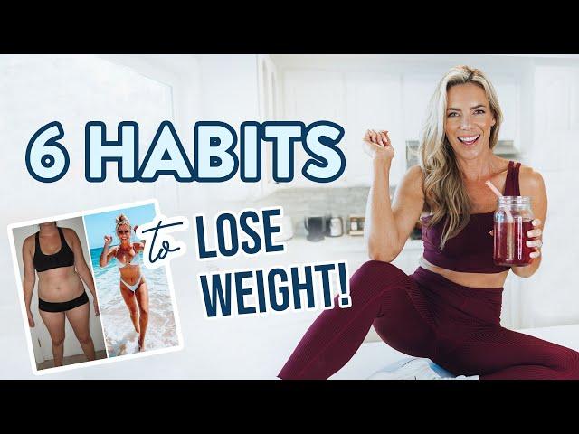 6 Things I Do EVERYDAY to Lose Weight | easy healthy habits