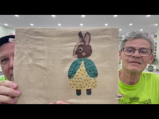GaRon Stitchery – Flosstube 145: Squirrels in Our World