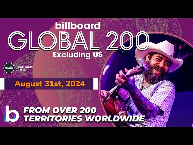 Billboard Global 200 Excl. US Singles of This Week (August 31st, 2024)