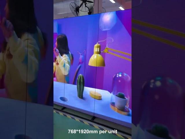 Do you wanna try this type of unique foldable led poster screen?#nseled #nseledcloud