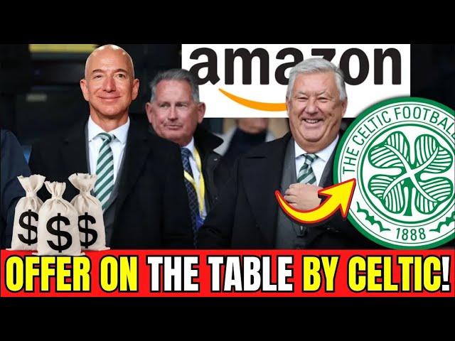 AMAZON's STUNNING Bid to Take Over CELTIC | celtic fc news today