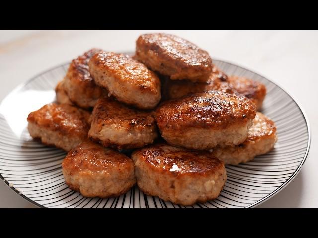 The most delicious, tender and soft minced meat cutlets