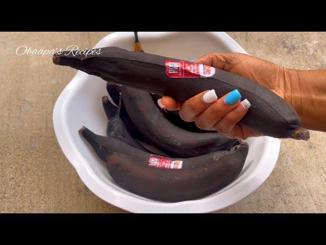 How To Make Authentic Ghana Akrakro! Don't Waste Over Ripe Plantain. Try This Method First!